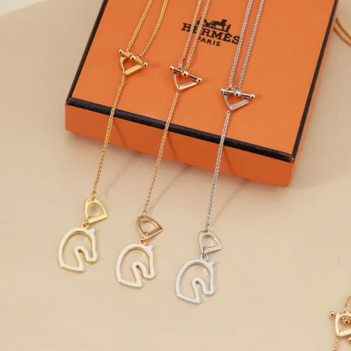 Replica Hermes Necklaces #1440895 $29.00 USD for Wholesale