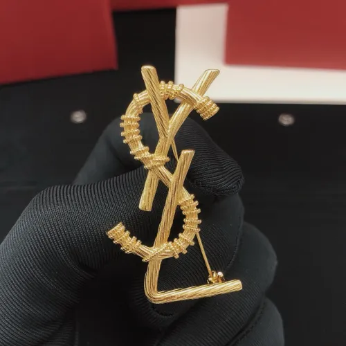 Yves Saint Laurent Brooches For Women #1440901 $27.00 USD, Wholesale Replica Yves Saint Laurent Brooches