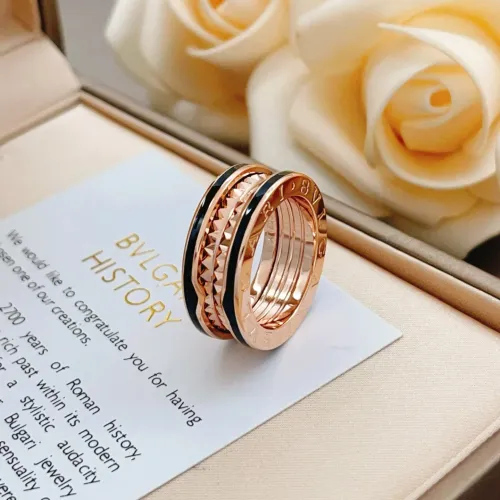 Bvlgari Rings In Rose Gold #1441085 $32.00 USD, Wholesale Replica Bvlgari Rings