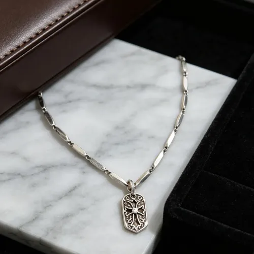 Replica Chrome Hearts Necklaces #1441100 $42.00 USD for Wholesale