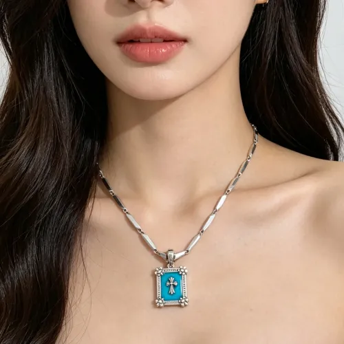 Replica Chrome Hearts Necklaces #1441104 $42.00 USD for Wholesale