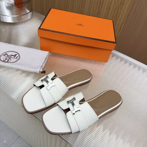 Hermes Slippers For Women #1441314 $80.00 USD, Wholesale Replica Hermes Slippers