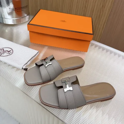 Hermes Slippers For Women #1441315 $80.00 USD, Wholesale Replica Hermes Slippers