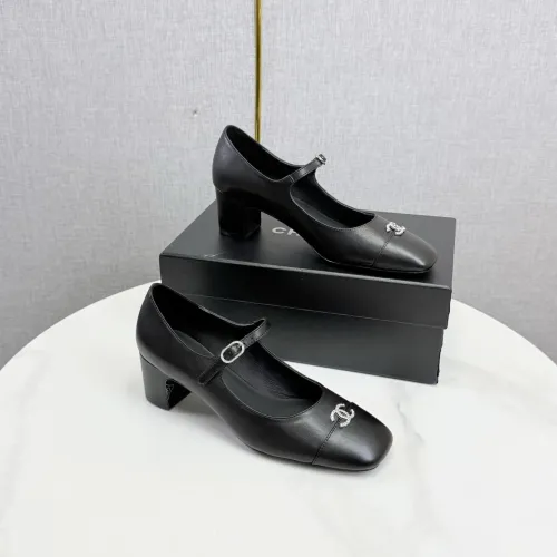 Chanel High-Heeled Shoes For Women #1441432 $105.00 USD, Wholesale Replica Chanel High-Heeled Shoes