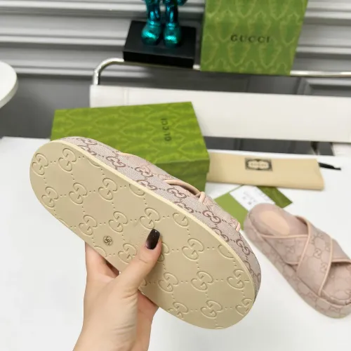 Replica Gucci Slippers For Women #1441437 $80.00 USD for Wholesale
