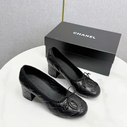 Chanel High-Heeled Shoes For Women #1441470 $112.00 USD, Wholesale Replica Chanel High-Heeled Shoes