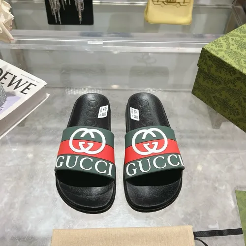 Replica Gucci Slippers For Men #1441476 $60.00 USD for Wholesale
