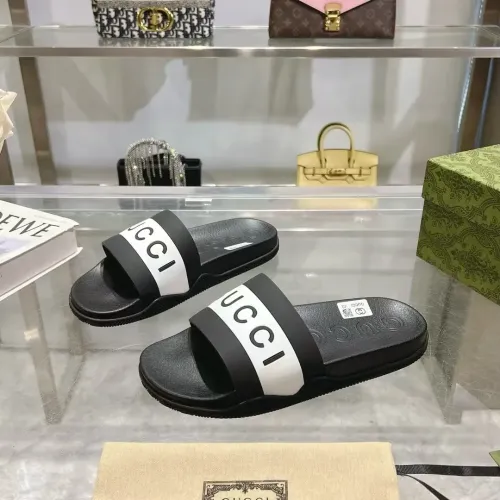 Gucci Slippers For Men #1441482 $60.00 USD, Wholesale Replica Gucci Slippers