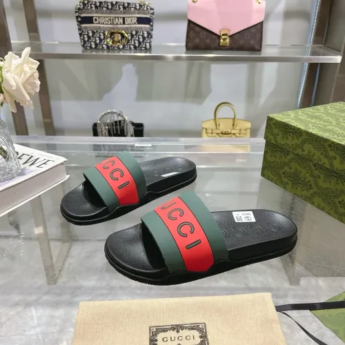 Gucci Slippers For Men #1441484 $60.00 USD, Wholesale Replica Gucci Slippers