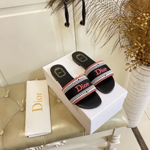 Christian Dior Slippers For Women #1441491 $96.00 USD, Wholesale Replica Christian Dior Slippers