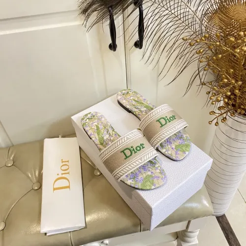Christian Dior Slippers For Women #1441495 $96.00 USD, Wholesale Replica Christian Dior Slippers