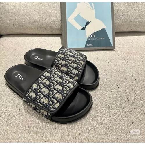 Christian Dior Slippers For Men #1441540 $68.00 USD, Wholesale Replica Christian Dior Slippers