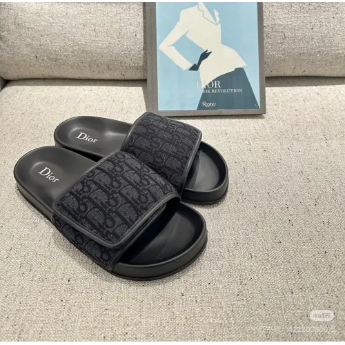 Christian Dior Slippers For Men #1441541 $68.00 USD, Wholesale Replica Christian Dior Slippers