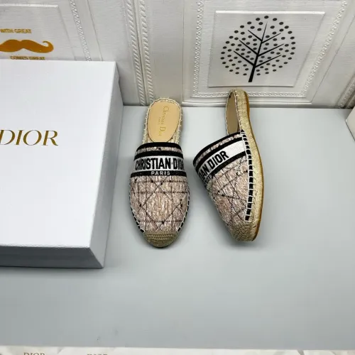 Christian Dior Slippers For Women #1441549 $80.00 USD, Wholesale Replica Christian Dior Slippers