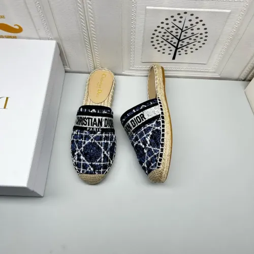 Christian Dior Slippers For Women #1441550 $80.00 USD, Wholesale Replica Christian Dior Slippers
