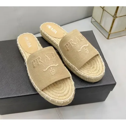 Prada Slippers For Women #1441555 $80.00 USD, Wholesale Replica Prada Slippers
