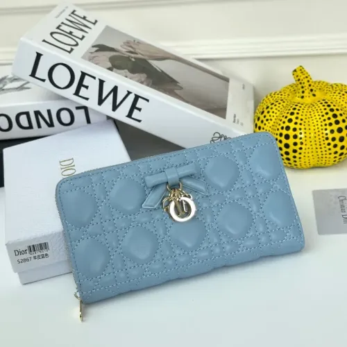 Christian Dior Long Wallets For Women #1441672 $45.00 USD, Wholesale Replica Christian Dior Wallets