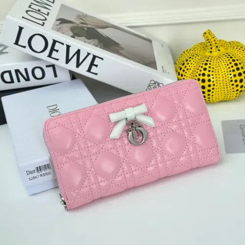 Christian Dior Long Wallets For Women #1441673 $45.00 USD, Wholesale Replica Christian Dior Wallets