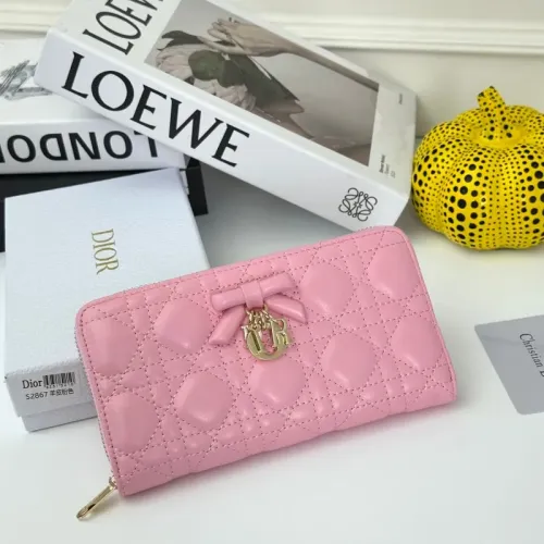 Christian Dior Long Wallets For Women #1441674 $45.00 USD, Wholesale Replica Christian Dior Wallets