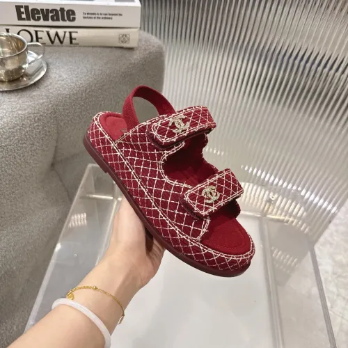 Replica Chanel Sandal For Women #1441808 $102.00 USD for Wholesale