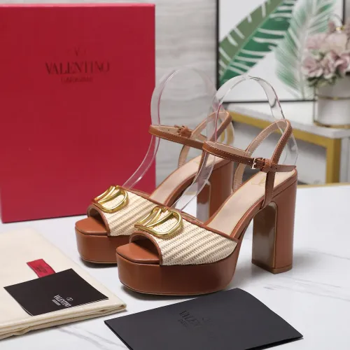 Valentino Sandal For Women #1441838 $122.00 USD, Wholesale Replica Valentino Sandal