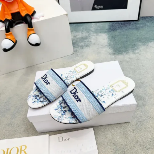 Christian Dior Slippers For Women #1441850 $76.00 USD, Wholesale Replica Christian Dior Slippers