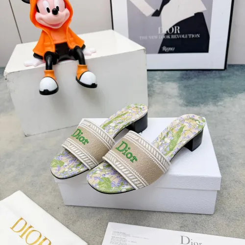Christian Dior Slippers For Women #1441852 $82.00 USD, Wholesale Replica Christian Dior Slippers