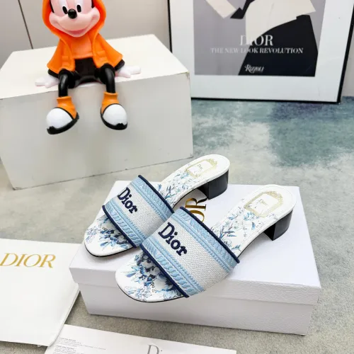 Christian Dior Slippers For Women #1441853 $82.00 USD, Wholesale Replica Christian Dior Slippers