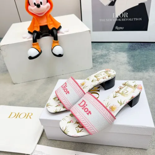 Christian Dior Slippers For Women #1441854 $82.00 USD, Wholesale Replica Christian Dior Slippers