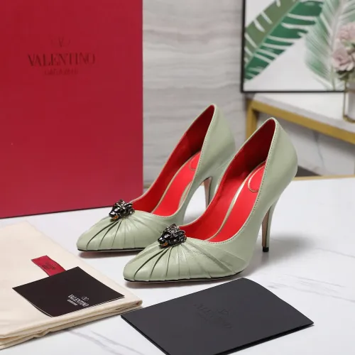 Valentino High-Heeled Shoes For Women #1441857 $112.00 USD, Wholesale Replica Valentino High-Heeled Shoes