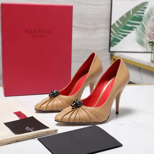 Valentino High-Heeled Shoes For Women #1441858 $112.00 USD, Wholesale Replica Valentino High-Heeled Shoes