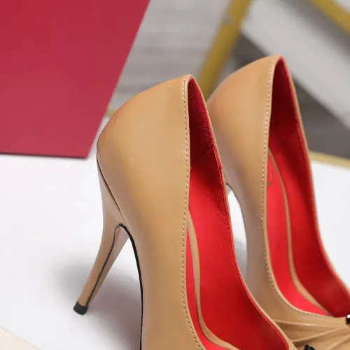 Replica Valentino High-Heeled Shoes For Women #1441858 $112.00 USD for Wholesale