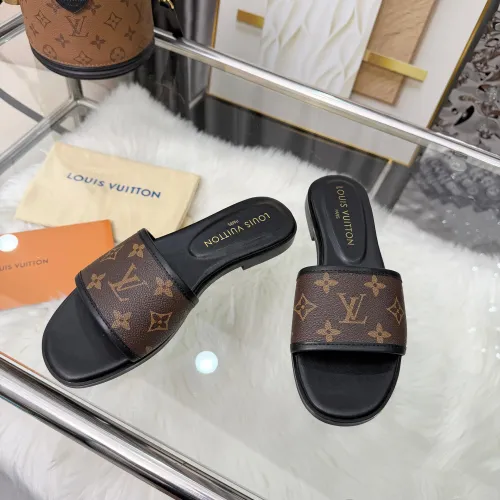 Louis Vuitton Slippers For Women #1441869 $85.00 USD, Wholesale Replica Louis Vuitton Slippers