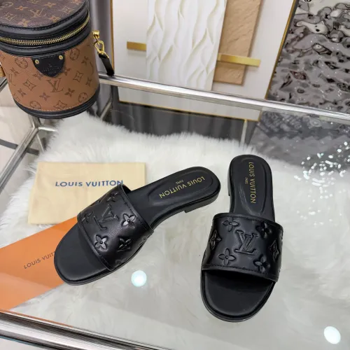 Louis Vuitton Slippers For Women #1441870 $85.00 USD, Wholesale Replica Louis Vuitton Slippers