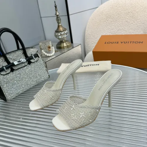 Louis Vuitton Slippers For Women #1441889 $92.00 USD, Wholesale Replica Louis Vuitton Slippers