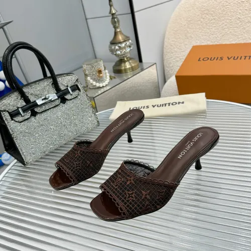 Louis Vuitton Slippers For Women #1441892 $92.00 USD, Wholesale Replica Louis Vuitton Slippers