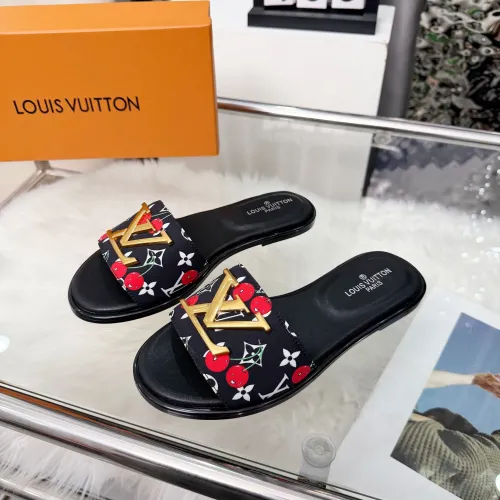 Louis Vuitton Slippers For Women #1441905 $64.00 USD, Wholesale Replica Louis Vuitton Slippers
