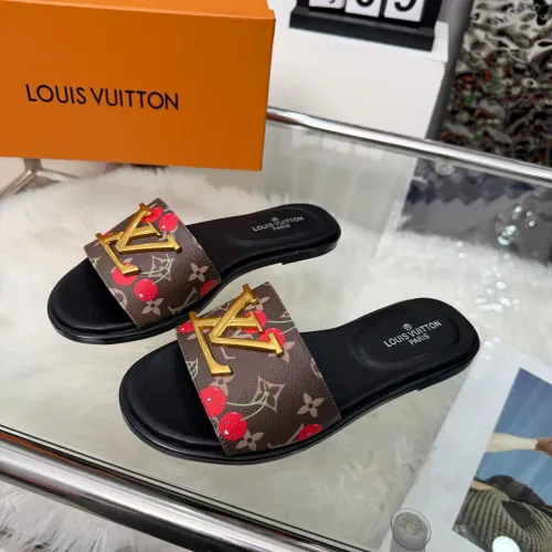 Louis Vuitton Slippers For Women #1441906 $64.00 USD, Wholesale Replica Louis Vuitton Slippers