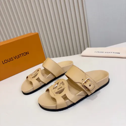 Louis Vuitton Slippers For Women #1441915 $85.00 USD, Wholesale Replica Louis Vuitton Slippers