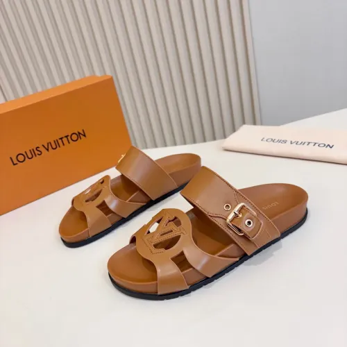 Louis Vuitton Slippers For Women #1441917 $85.00 USD, Wholesale Replica Louis Vuitton Slippers