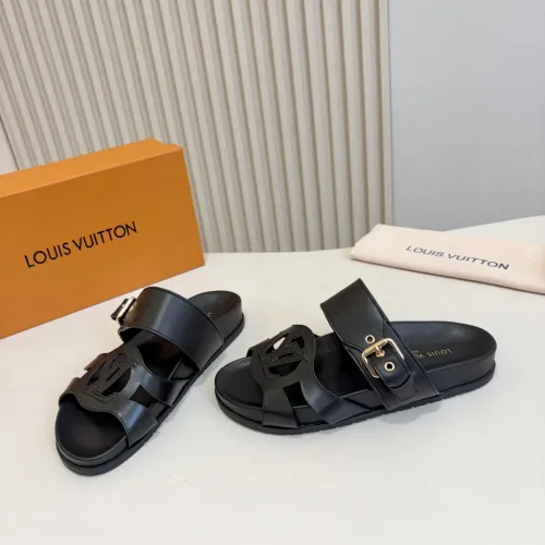 Louis Vuitton Slippers For Women #1441918 $85.00 USD, Wholesale Replica Louis Vuitton Slippers