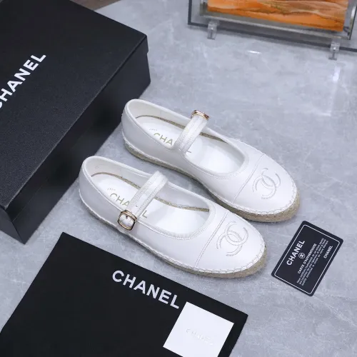 Replica Chanel Flat Shoes For Women #1441942 $98.00 USD for Wholesale