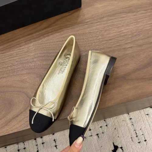 Chanel Flat Shoes For Women #1441964 $98.00 USD, Wholesale Replica Chanel Flat Shoes