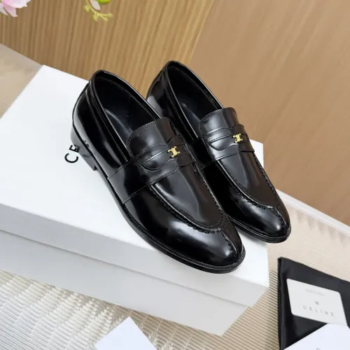 Celine Leather Shoes For Women #1441971 $118.00 USD, Wholesale Replica Celine Leather Shoes