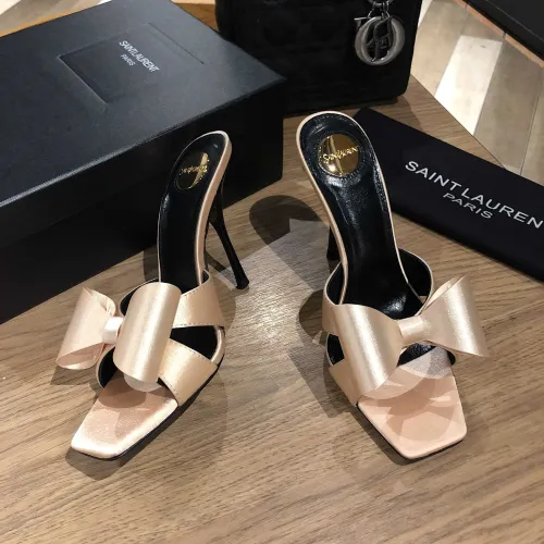 Replica Yves Saint Laurent YSL Slippers For Women #1441982 $108.00 USD for Wholesale