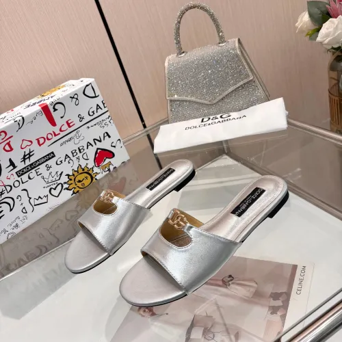Dolce &amp; Gabbana D&amp;G Slippers For Women #1442000 $82.00 USD, Wholesale Replica Dolce &amp; Gabbana D&amp;G Slippers