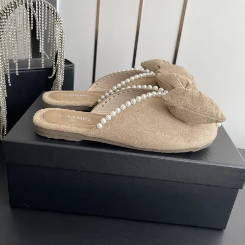 Replica Chanel Slippers For Women #1442008 $80.00 USD for Wholesale