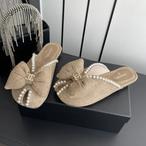Replica Chanel Slippers For Women #1442008 $80.00 USD for Wholesale