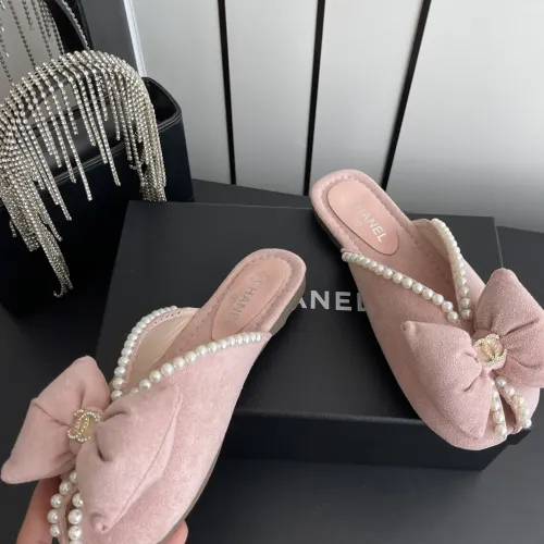 Replica Chanel Slippers For Women #1442009 $80.00 USD for Wholesale