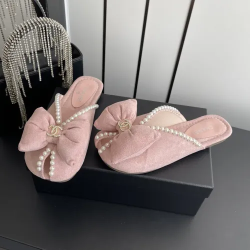 Replica Chanel Slippers For Women #1442009 $80.00 USD for Wholesale